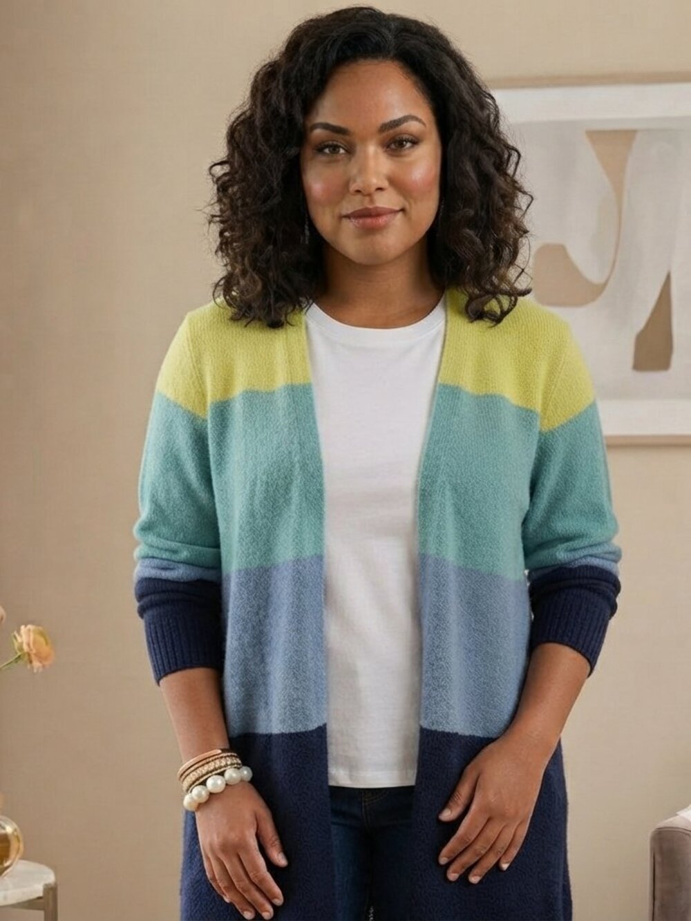 Lane Bryant Women's Multi Cardigan size 20-22